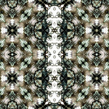 Kusursuz sanat modeli. Mozaik arka plan. Mandala 'nın pürüzsüz dokusu. Soyut arkaplan. Sanat mozaiği