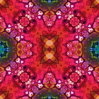 Kusursuz sanat modeli. Mozaik arka plan. Mandala 'nın pürüzsüz dokusu. Soyut arkaplan. Sanat mozaiği