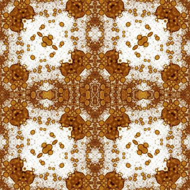 Kusursuz sanat modeli. Mozaik arka plan. Mandala 'nın pürüzsüz dokusu. Soyut arkaplan. Sanat mozaiği