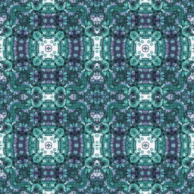 Kusursuz sanat modeli. Mozaik arka plan. Mandala 'nın pürüzsüz dokusu. Soyut arkaplan. Sanat mozaiği