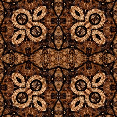 Kusursuz sanat modeli. Mozaik arka plan. Mandala 'nın pürüzsüz dokusu. Soyut arkaplan. Sanat mozaiği