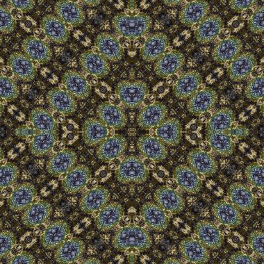 Kusursuz sanat modeli. Mozaik arka plan. Mandala 'nın pürüzsüz dokusu. Soyut arkaplan. Sanat mozaiği