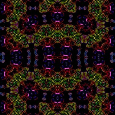 Kusursuz etnik düzen. Yaratıcı doku arka planı. Karmaşık bir doku. Geçmişe dönüş. Sanat deseni