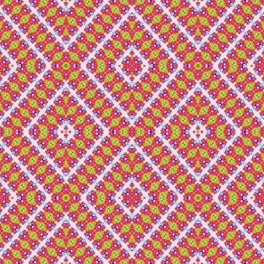 Kusursuz etnik düzen. Yaratıcı doku arka planı. Karmaşık bir doku. Geçmişe dönüş. Sanat deseni