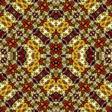 Kusursuz sanat modeli. Mozaik arka plan. Mandala 'nın pürüzsüz dokusu. Soyut arkaplan. Sanat mozaiği