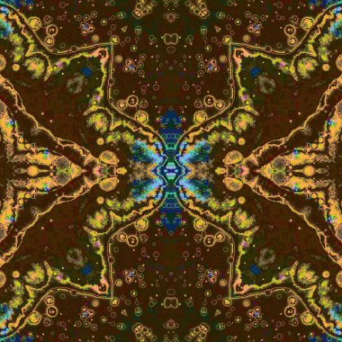 Kusursuz sanat modeli. Mozaik arka plan. Mandala 'nın pürüzsüz dokusu. Soyut arkaplan. Sanat mozaiği