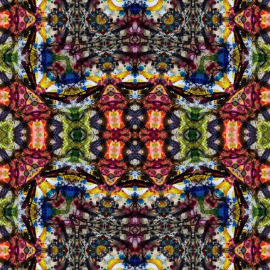 Kusursuz sanat modeli. Mozaik arka plan. Mandala 'nın pürüzsüz dokusu. Soyut arkaplan. Sanat mozaiği