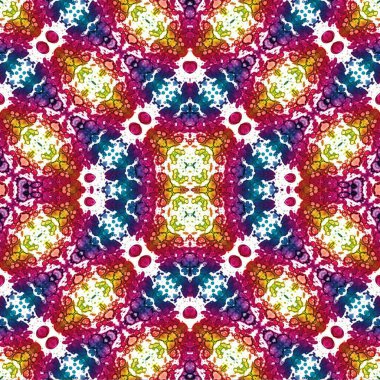 Kusursuz etnik düzen. Yaratıcı doku arka planı. Karmaşık bir doku. Geçmişe dönüş. Sanat deseni