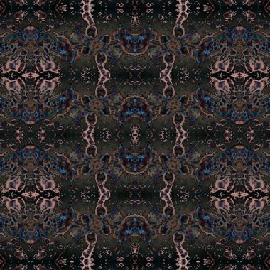 Kusursuz sanat modeli. Mozaik arka plan. Mandala 'nın pürüzsüz dokusu. Soyut arkaplan. Sanat mozaiği