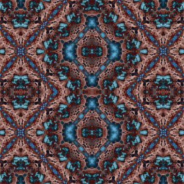 Kusursuz sanat modeli. Mozaik arka plan. Mandala 'nın pürüzsüz dokusu. Soyut arkaplan. Sanat mozaiği