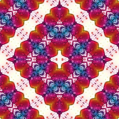 Kusursuz sanat modeli. Mozaik arka plan. Mandala 'nın pürüzsüz dokusu. Soyut arkaplan. Sanat mozaiği