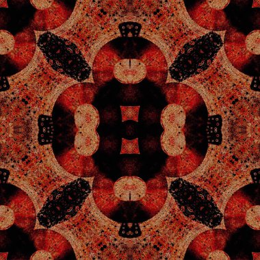 Kusursuz sanat modeli. Mozaik arka plan. Mandala 'nın pürüzsüz dokusu. Soyut arkaplan. Sanat mozaiği