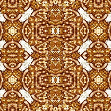 Kusursuz sanat modeli. Mozaik arka plan. Mandala 'nın pürüzsüz dokusu. Soyut arkaplan. Sanat mozaiği