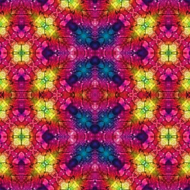 Kusursuz sanat modeli. Mozaik arka plan. Mandala 'nın pürüzsüz dokusu. Soyut arkaplan. Sanat mozaiği