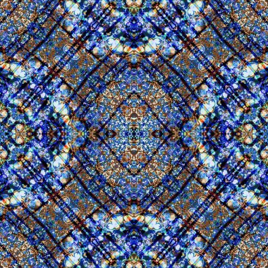 Kusursuz sanat modeli. Mozaik arka plan. Mandala 'nın pürüzsüz dokusu. Soyut arkaplan. Sanat mozaiği