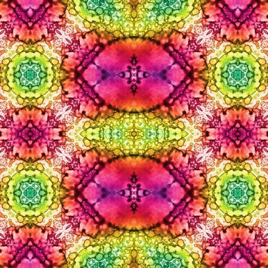 Kusursuz sanat modeli. Mozaik arka plan. Mandala 'nın pürüzsüz dokusu. Soyut arkaplan. Sanat mozaiği