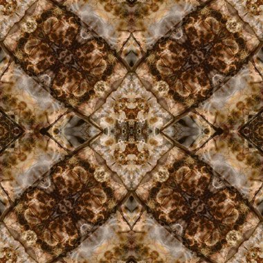 Kusursuz sanat modeli. Mozaik arka plan. Mandala 'nın pürüzsüz dokusu. Soyut arkaplan. Sanat mozaiği