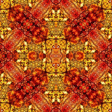 Kusursuz sanat modeli. Mozaik arka plan. Mandala 'nın pürüzsüz dokusu. Soyut arkaplan. Sanat mozaiği