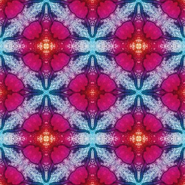 Kusursuz sanat modeli. Mozaik arka plan. Mandala 'nın pürüzsüz dokusu. Soyut arkaplan. Sanat mozaiği