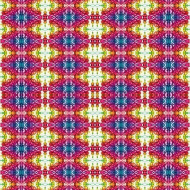 Kusursuz etnik düzen. Yaratıcı doku arka planı. Karmaşık bir doku. Geçmişe dönüş. Sanat deseni