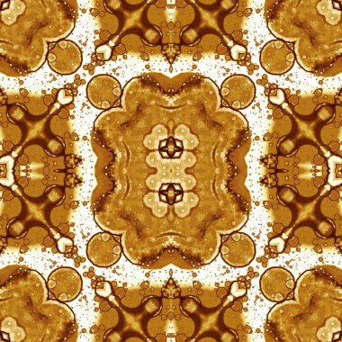 Kusursuz sanat modeli. Mozaik arka plan. Mandala 'nın pürüzsüz dokusu. Soyut arkaplan. Sanat mozaiği