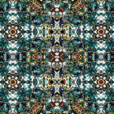 Kusursuz etnik düzen. Yaratıcı doku arka planı. Karmaşık bir doku. Geçmişe dönüş. Sanat deseni