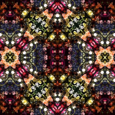 Kusursuz etnik düzen. Yaratıcı doku arka planı. Karmaşık bir doku. Geçmişe dönüş. Sanat deseni