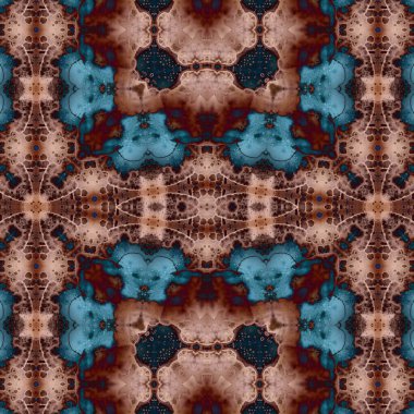 Kusursuz etnik düzen. Yaratıcı doku arka planı. Karmaşık bir doku. Geçmişe dönüş. Sanat deseni