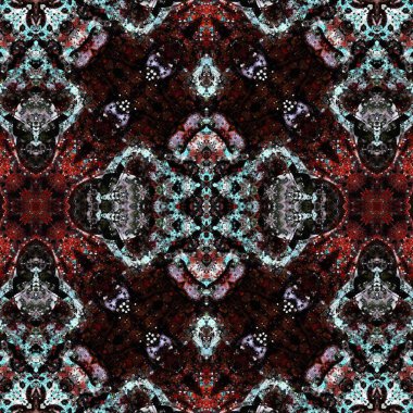 Kusursuz etnik düzen. Yaratıcı doku arka planı. Karmaşık bir doku. Geçmişe dönüş. Sanat deseni