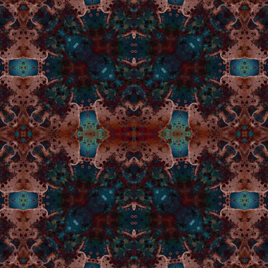 Kusursuz etnik düzen. Yaratıcı doku arka planı. Karmaşık bir doku. Geçmişe dönüş. Sanat deseni