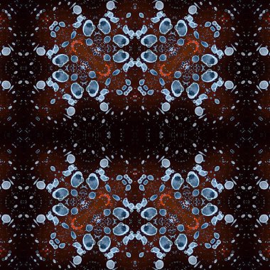 Kusursuz etnik düzen. Yaratıcı doku arka planı. Karmaşık bir doku. Geçmişe dönüş. Sanat deseni