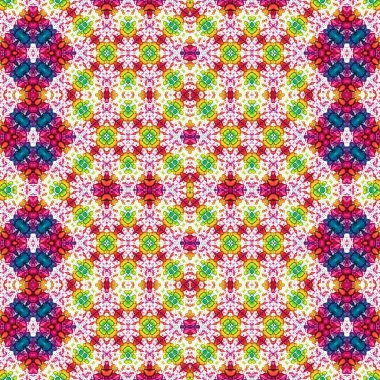 Kusursuz etnik düzen. Yaratıcı doku arka planı. Karmaşık bir doku. Geçmişe dönüş. Sanat deseni