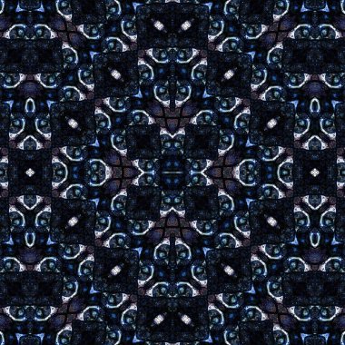 Kusursuz etnik düzen. Yaratıcı doku arka planı. Karmaşık bir doku. Geçmişe dönüş. Sanat deseni