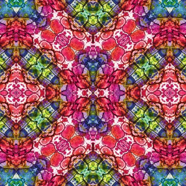 Kusursuz etnik düzen. Yaratıcı doku arka planı. Karmaşık bir doku. Geçmişe dönüş. Sanat deseni