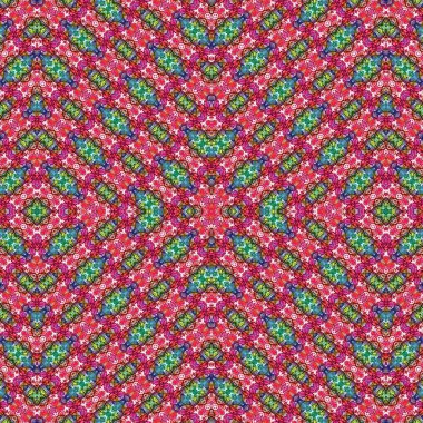 Kusursuz etnik düzen. Yaratıcı doku arka planı. Karmaşık bir doku. Geçmişe dönüş. Sanat deseni