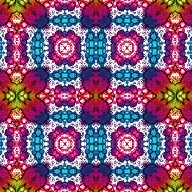 Kusursuz etnik düzen. Yaratıcı doku arka planı. Karmaşık bir doku. Geçmişe dönüş. Sanat deseni