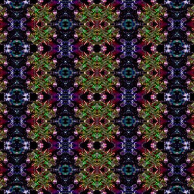 Kusursuz etnik düzen. Yaratıcı doku arka planı. Karmaşık bir doku. Geçmişe dönüş. Sanat deseni