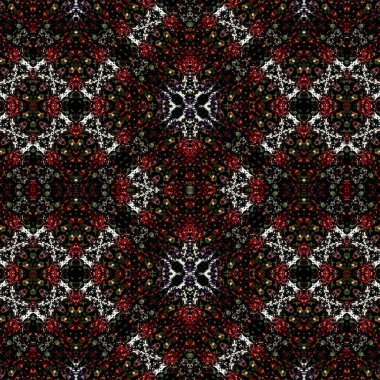 Kusursuz etnik düzen. Yaratıcı doku arka planı. Karmaşık bir doku. Geçmişe dönüş. Sanat deseni