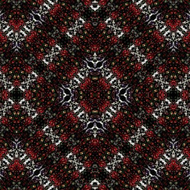 Kusursuz etnik düzen. Yaratıcı doku arka planı. Karmaşık bir doku. Geçmişe dönüş. Sanat deseni