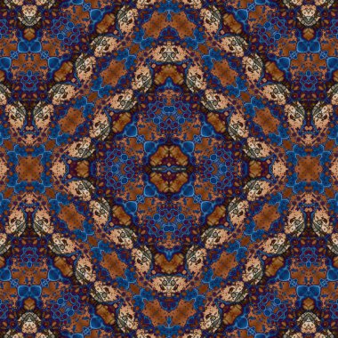 Kusursuz etnik düzen. Yaratıcı doku arka planı. Karmaşık bir doku. Geçmişe dönüş. Sanat deseni