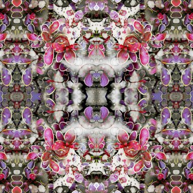 Kusursuz etnik düzen. Yaratıcı doku arka planı. Karmaşık bir doku. Geçmişe dönüş. Sanat deseni