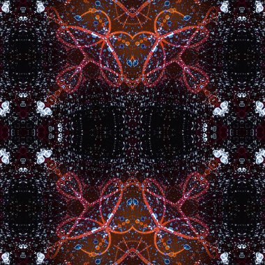 Kusursuz etnik düzen. Yaratıcı doku arka planı. Karmaşık bir doku. Geçmişe dönüş. Sanat deseni