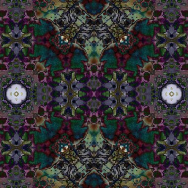 Kusursuz etnik düzen. Yaratıcı doku arka planı. Karmaşık bir doku. Geçmişe dönüş. Sanat deseni