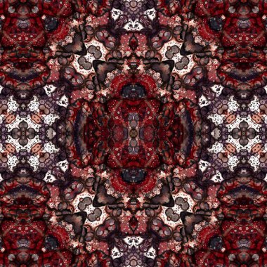 Kusursuz etnik düzen. Yaratıcı doku arka planı. Karmaşık bir doku. Geçmişe dönüş. Sanat deseni