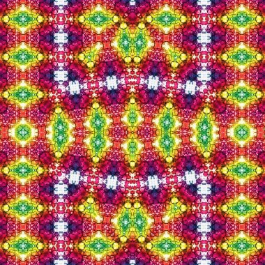 Kusursuz etnik düzen. Yaratıcı doku arka planı. Karmaşık bir doku. Geçmişe dönüş. Sanat deseni