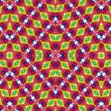 Kusursuz etnik düzen. Yaratıcı doku arka planı. Karmaşık bir doku. Geçmişe dönüş. Sanat deseni