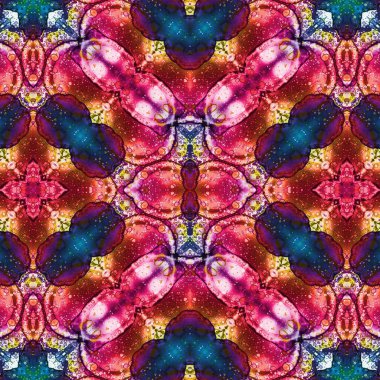 Kusursuz etnik düzen. Yaratıcı doku arka planı. Karmaşık bir doku. Geçmişe dönüş. Sanat deseni