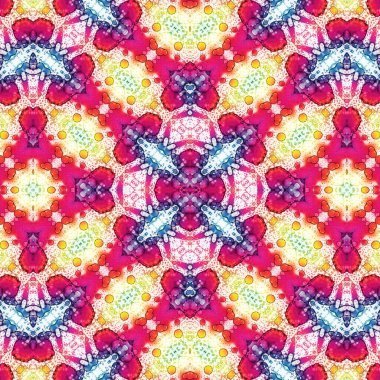 Kusursuz etnik düzen. Yaratıcı doku arka planı. Karmaşık bir doku. Geçmişe dönüş. Sanat deseni