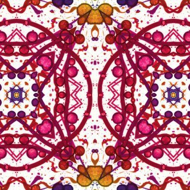 Kusursuz etnik düzen. Yaratıcı doku arka planı. Karmaşık bir doku. Geçmişe dönüş. Sanat deseni