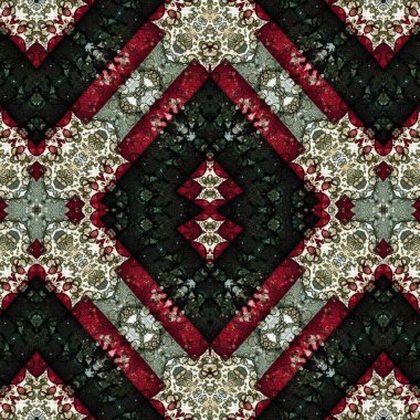 Kusursuz etnik düzen. Yaratıcı doku arka planı. Karmaşık bir doku. Geçmişe dönüş. Sanat deseni